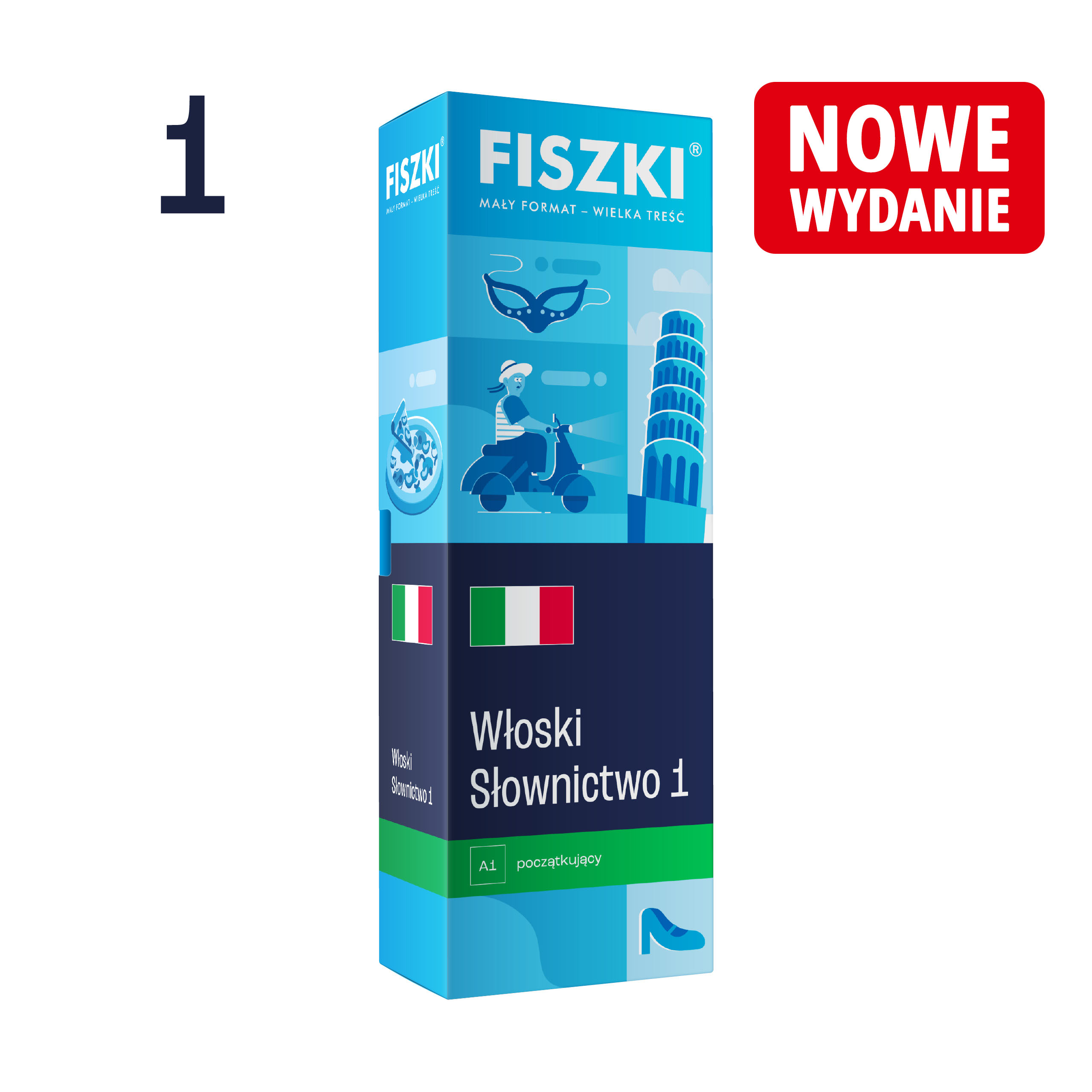 FISZKI - włoski - Słownictwo 1 (A1)