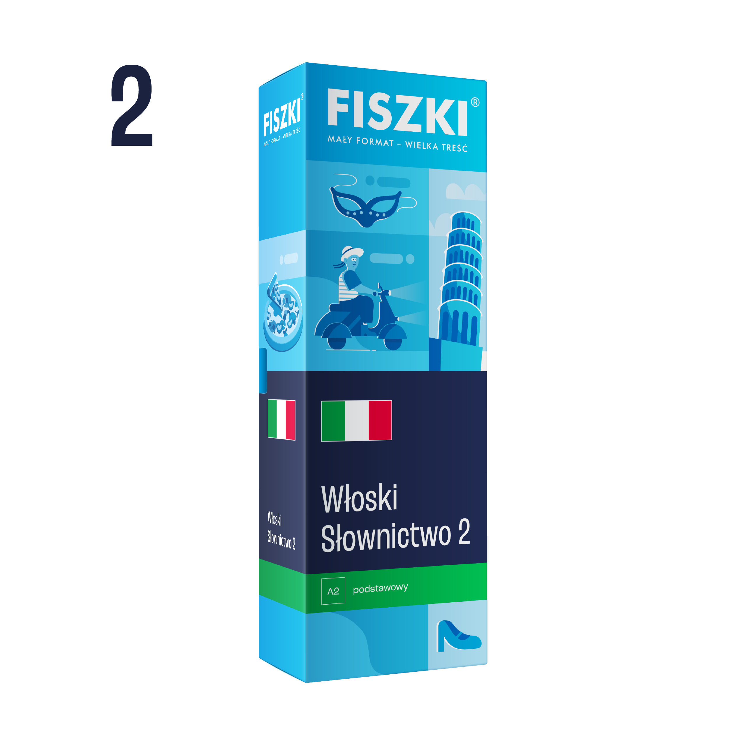 FISZKI - włoski - Słownictwo 2 (A2)