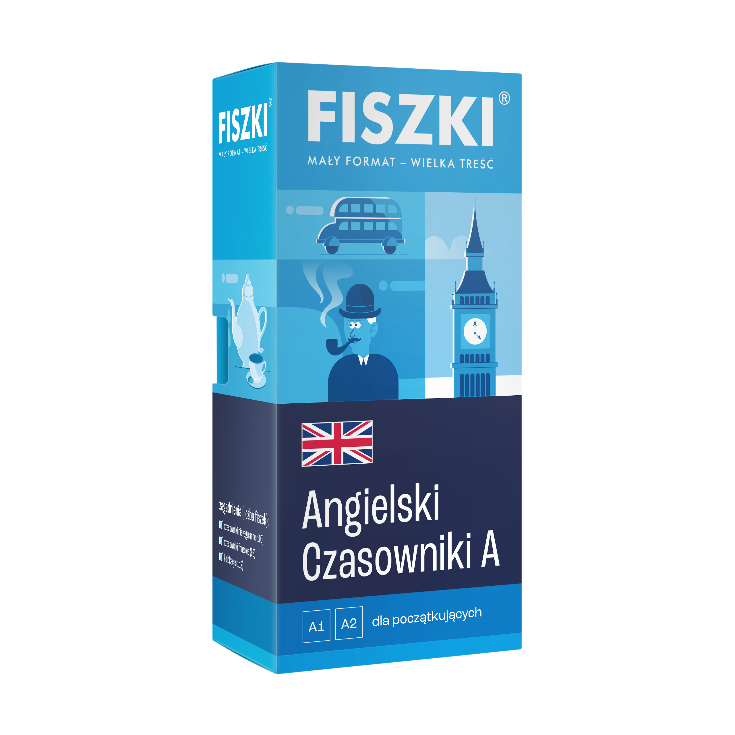 FISZKI - angielski - Czasowniki (A1-A2)