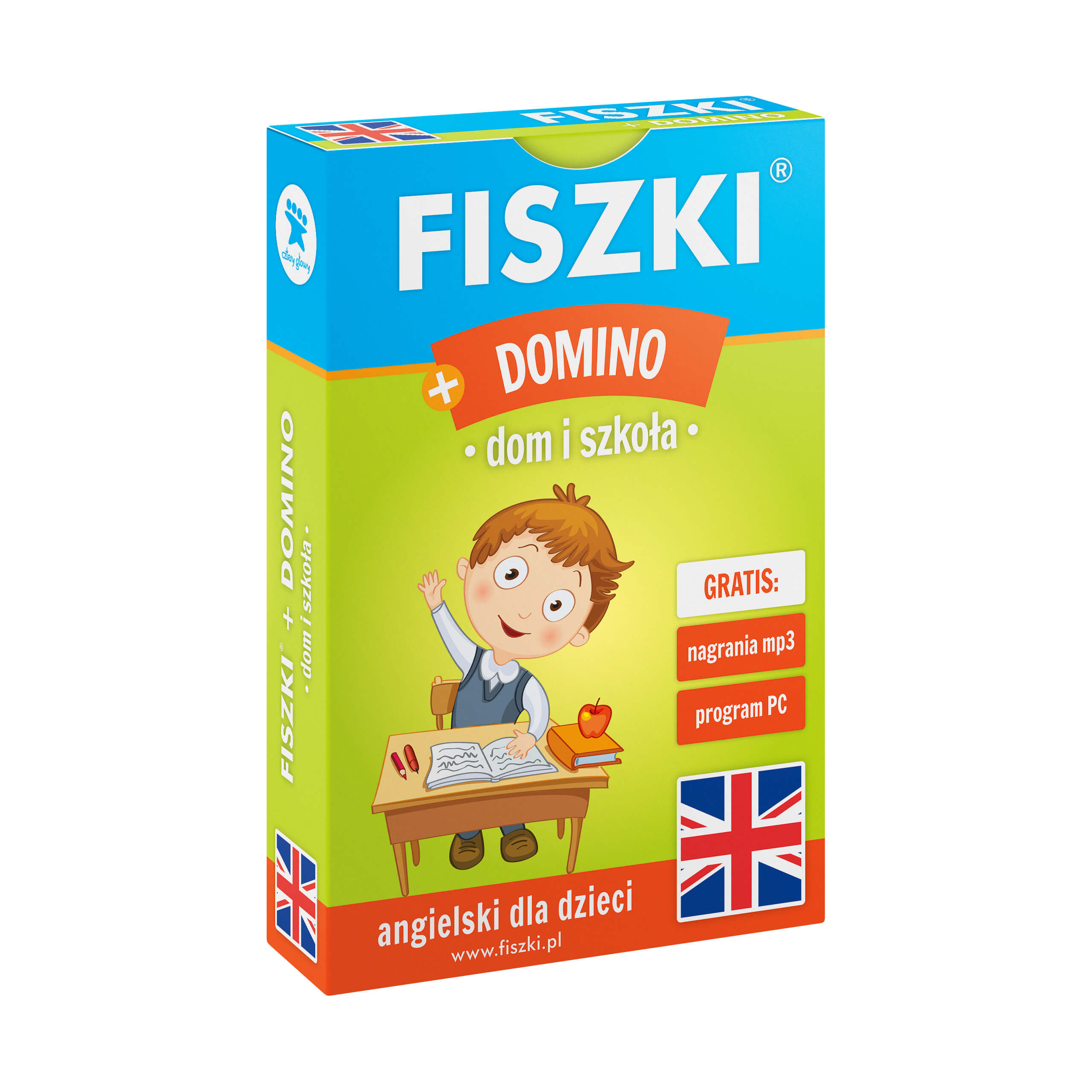 DOMINO - gra edukacyjna + FISZKI - angielski