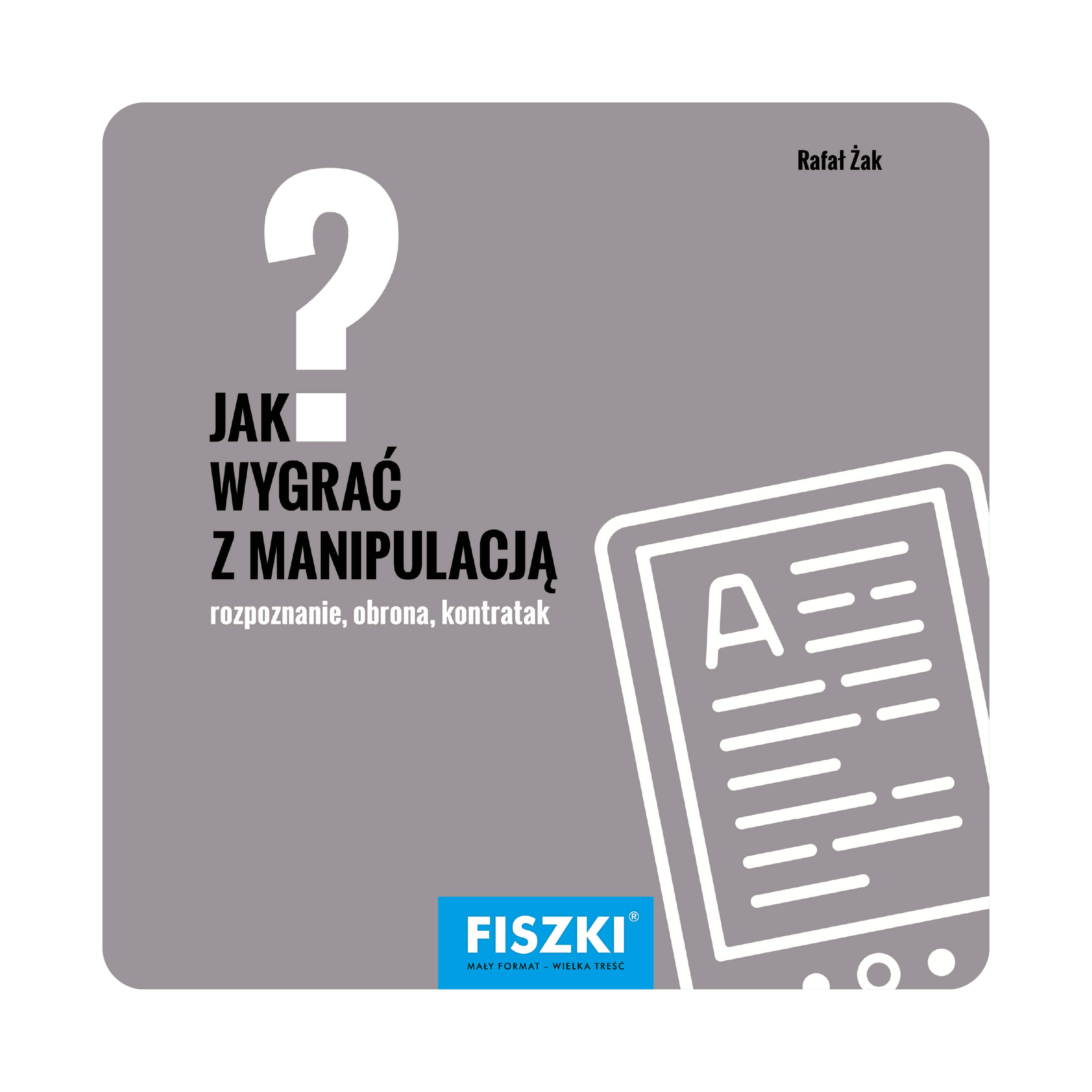 E-BOOK - Jak wygrać z manipulacją?